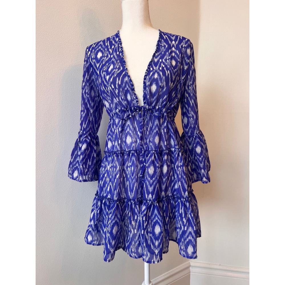 Blue Island blue beach Cover size XS